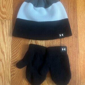 Under Armour Black and Gray Hat